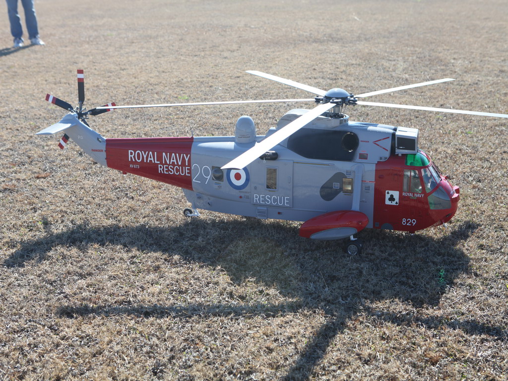 rc sea king helicopter